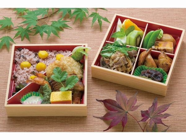 秋の行楽弁当